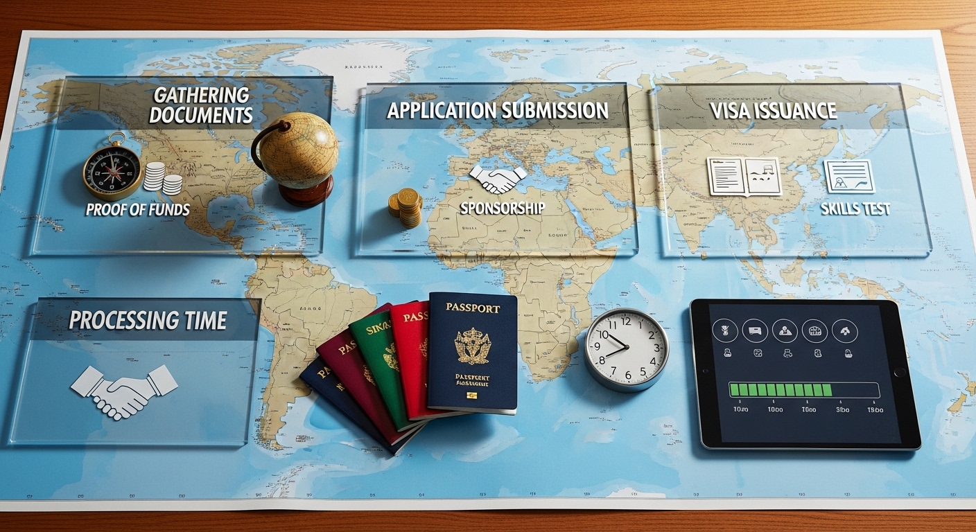 How to Get a Work Visa in a Foreign Country: A Realistic Overview